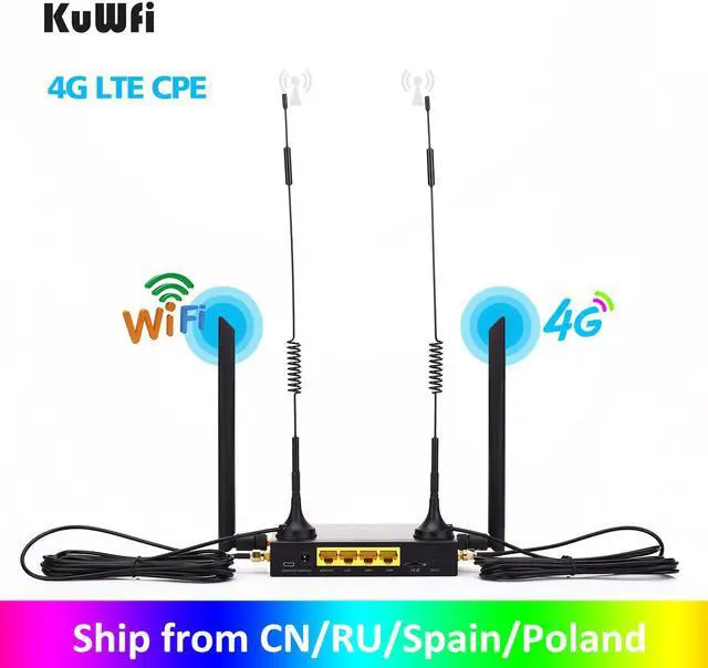 Main image of Router 300Mbps Industrial Router CAT4 4G CPE Router Extender Strong Wifi Signal Support 32Wifi users With Sim Card Slot