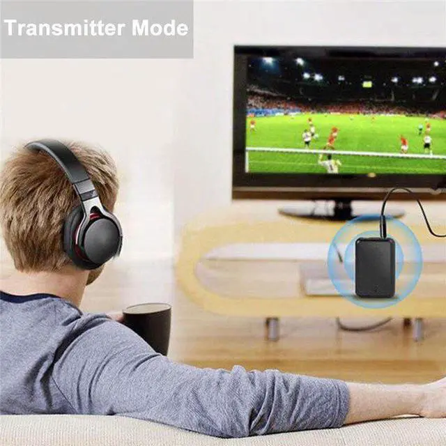 Alt view image 3 of 5 - Bluetooth Audio Transmitter Splitter Receiver Multi-point Music Adapter