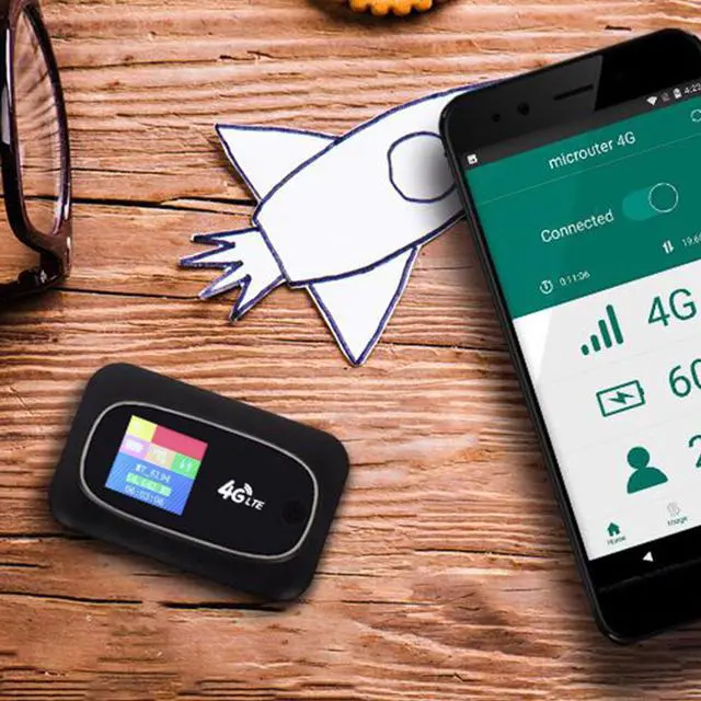 Alt view image 4 of 5 - WiFi Hotspot Universal Portable Wifi Router USB Wireless Router Wifi Box Supports for Multi-user Connection