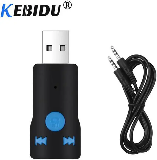 Alt view image 3 of 5 - Wireless Car Bluetooth Receiver USB Adapter AUX 3.5mm Jack Dongle Handsfree For Car Call Bluetooth Auto Music Receiver