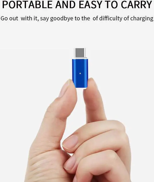 Alt view image 5 of 5 - Type C Adapter Magnetic Charger USB Connector for  iPhone   Phone Charger Cable Converter