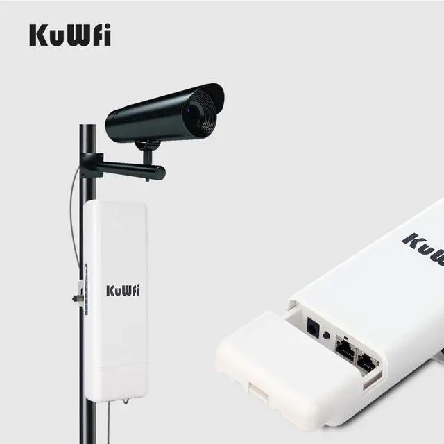 Alt view image 4 of 5 - 2KM Wireless Outdoor CPE WIFI Router 5.8G 450Mbps Access Point AP Router 1000mW WIFI Bridge WIFI Repeater WIFI Extender