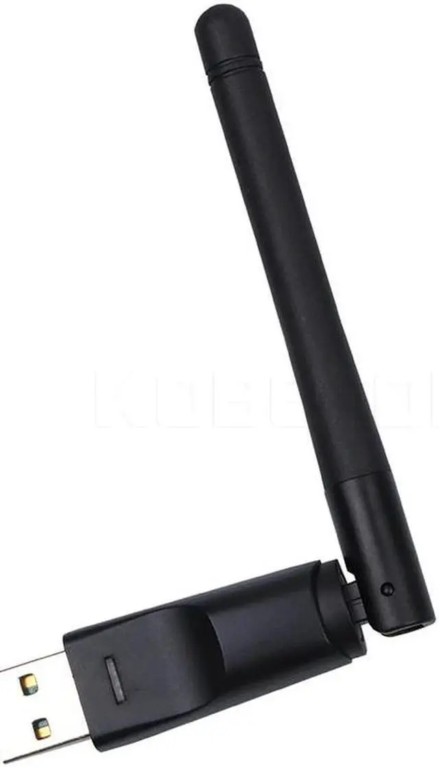 Alt view image 2 of 5 - 150Mbps USB 2.0 WiFi Wireless Network Card Ralink RT5370 802.11 b/g/n LAN Adapter with rotatable Antenna for PC Laptop