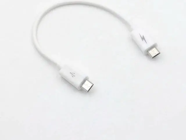 Alt view image 2 of 3 - USB Type B Male To  B Male 5 Pin Converter OTG Adapter Lead  Cable 17cm for    LG