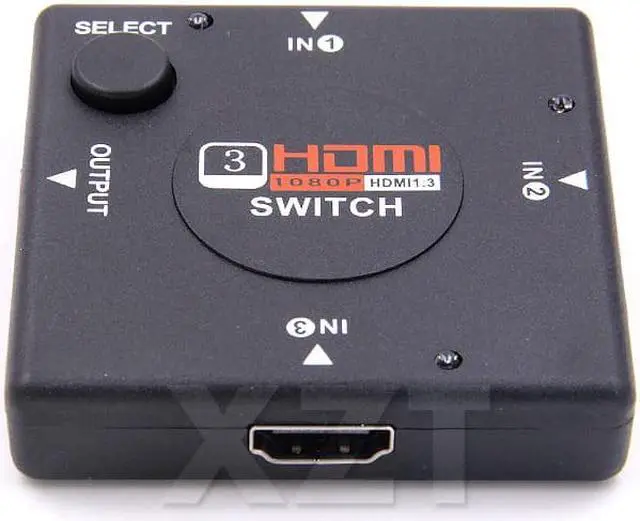 Alt view image 4 of 5 - 1PCS 3 input 1 Output Mini 3 Port HDMI Switch Switcher Splitter Box Selector for HDTV 1080P Vedio HDMI KVM Switcher NEW HOT