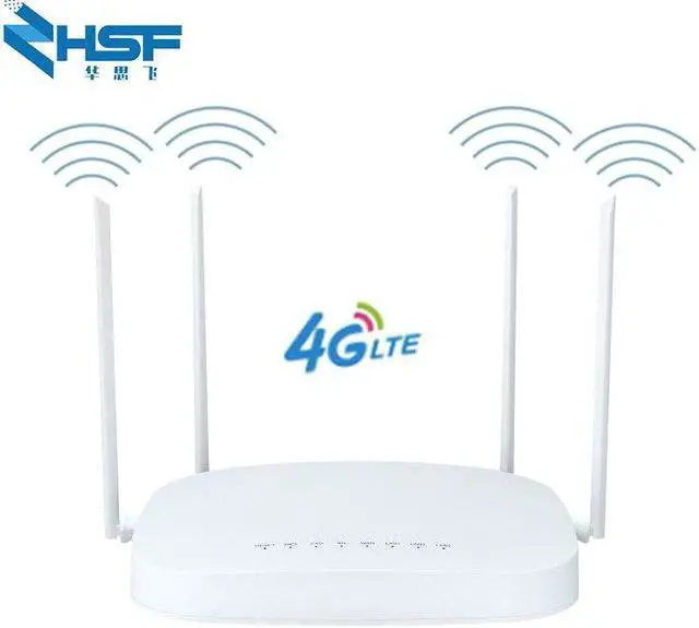 Alt view image 2 of 5 - 300Mbps LTE WiFi router 3G 4G wireless CPE router with SIM card slot  Extender Strong Wifi for IP Camera/Outside WiFi Coverage