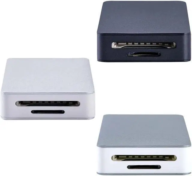 Alt view image 2 of 5 - MicroUSB Type C  Micro  CF Memory Card Reader 3 ports USB 3.0 Hub For    Android Smartphone Tablet