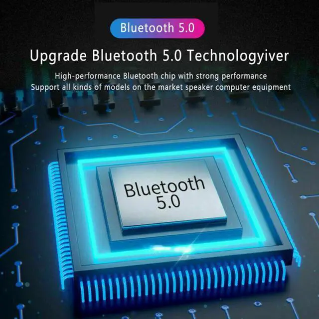 Alt view image 4 of 5 - Bluetooth 5.0 Receiver RCA APTX NFC 3.5mm Jack Aux USB HiFi Stereo Audio Adapter Support Auto Turn ON/OFF