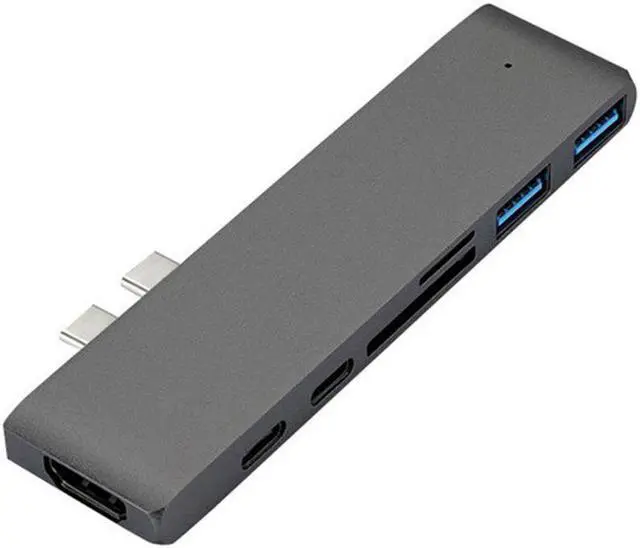 Main image of 3.1 Type-C Hub To Adapter 4K Thunderbolt 3 C Hub with Hub 3.0 TF SD Reader Slot PD for MacBook Pro/Air
