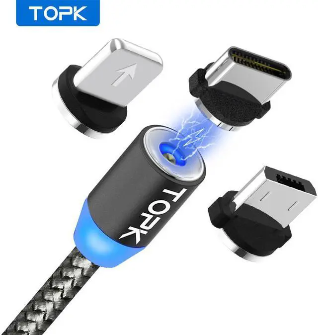 Main image of Magnetic Cable 1m USB Type C Magnet Charger Micro USB Cable for   Mole Phone