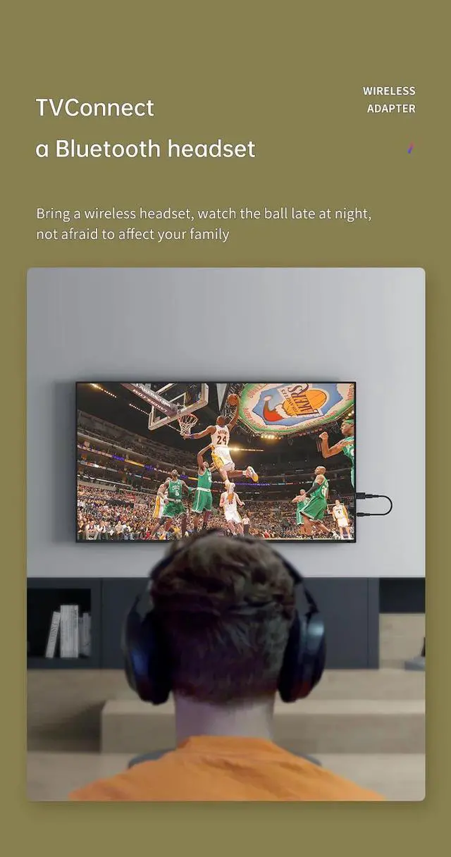 Alt view image 4 of 5 - 5.0 Bluetooth Adapter USB Wireless Bluetooth Transmitter Receiver Music Audio for PC TV Car Hands-free 3.5mm AUX Adapter