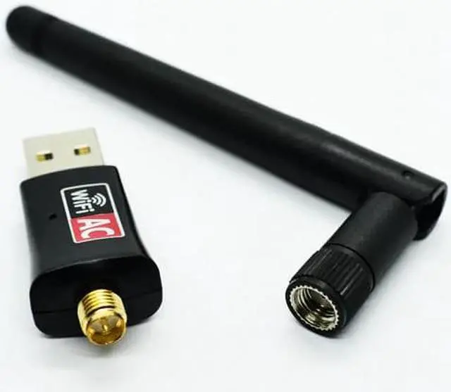 Alt view image 5 of 5 - 600M Wireless USB WiFi Adapter Network Card Wifi Receiver 2.4/5G Dual Band Antennas Computer Network LAN Card