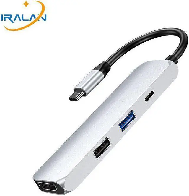 Main image of C Dock  Hub 3.0 to HDMI 4K Type-C Adapter  Multiplier Hub 2.0  C Splitter PC Accessories For  Macbook Pro HUB