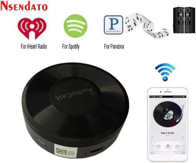Alt view image 2 of 5 - AudioCast Airplay Wifi Music Audio Speaker Receiver 2.4G WIFI Hifi Music DLNA Airplay Adapter Spotify Wireless Sound Streamer