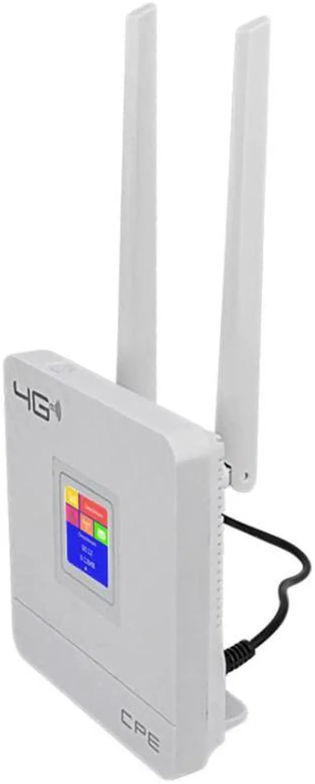 Alt view image 3 of 5 - 3G 4G Portable Hotspot Lte Wifi Router Wan/Lan Port Dual External Antennas Unlocked Wireless Cpe Router+ Sim Card Slot