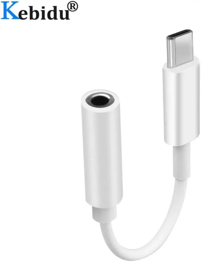 Alt view image 2 of 5 - 1pc USB3.1 Type C Male To 3.5mm Jack Female Headphone Speaker Microphone Audio Aux Cable Adapter for  P20 P30 Pro