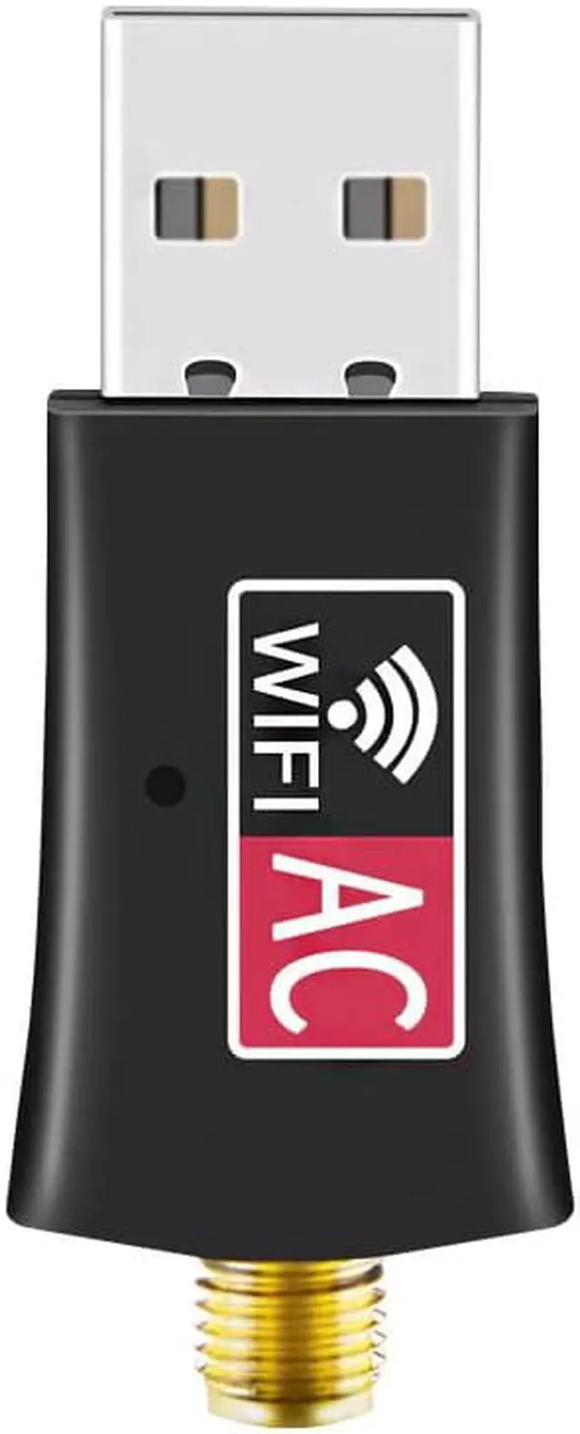 Alt view image 4 of 5 - 600M Wireless USB WiFi Adapter Network Card Wifi Receiver 2.4/5G Dual Band Antennas Computer Network LAN Card