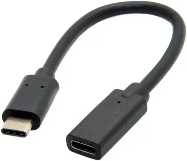 Alt view image 3 of 5 - Extender  Converter Cable Male To Female Charger USB Cable Type-c Adapter Extension