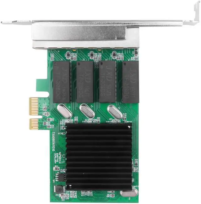 Alt view image 5 of 5 - internet PCI Express Network adapter 4 port gigabit network card 4 RJ45 port PCI-E  with realtek 8111H TXA066