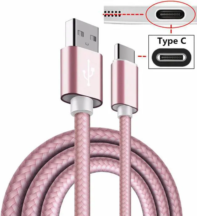 Main image of 2M Type C USB Charger Cable for  Galaxy A50 S10 S9 S8 Plus note 8 9  5 6 7 LG G6 G7 Thiq V40 Q9 Quick Charge Cable