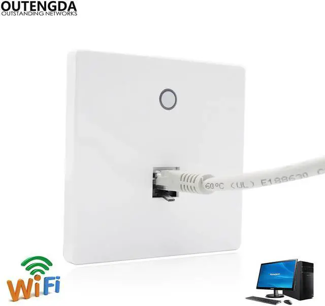 Main image of Band IEEE 802.11ac 2.4GHz/5GHz In-wall Wireless Wi-Fi Access Point Socket Wifi AP Router 750Mbps
