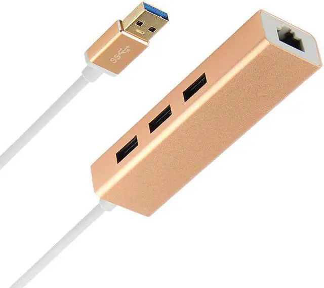 Alt view image 5 of 5 - USB HUB USB 3.0 To Gigat Ethernet Adapter RJ45 Dock Multi Port For PC Computer Laptop Accessories usb3.0 Hub
