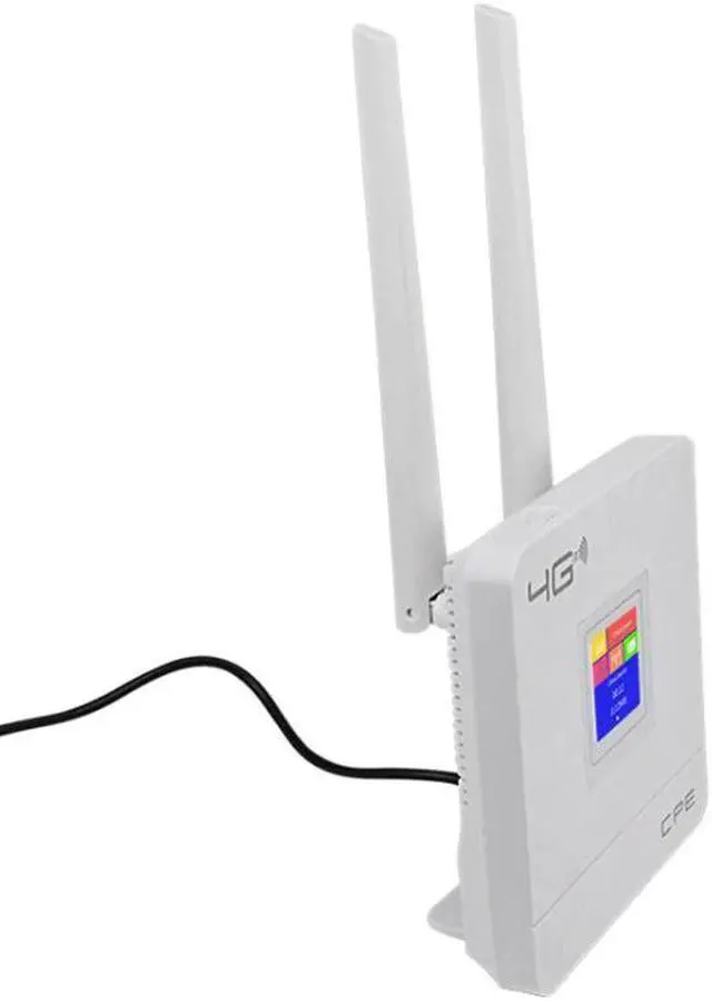 Alt view image 2 of 5 - 3G 4G Portable Hotspot Lte Wifi Router Wan/Lan Port Dual External Antennas Unlocked Wireless Cpe Router+ Sim Card Slot