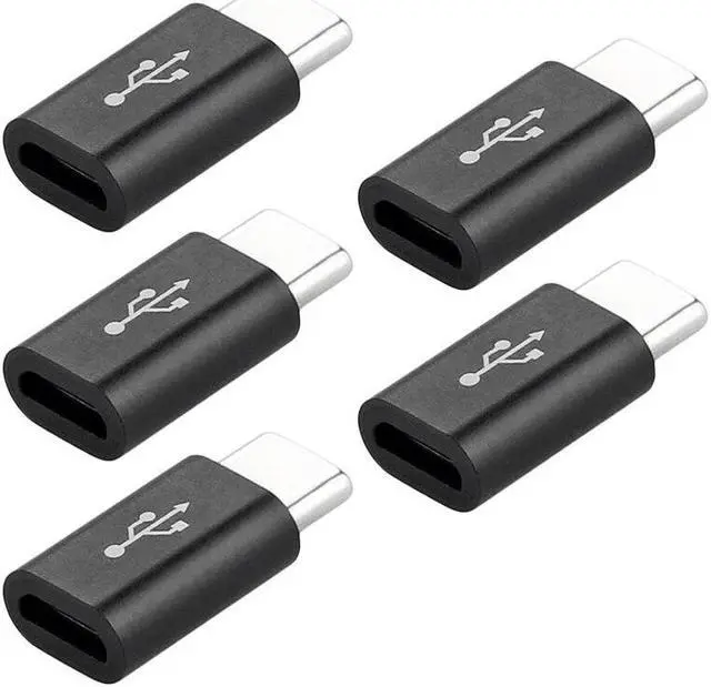 Main image of 5PCS Micro to Type-c Adapter USB3.1  Charging Adapter Convenient General 1PC Lightweight Micro USB To OTG Adapter Cable    Z