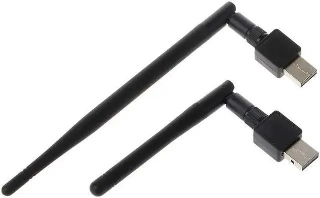 Alt view image 3 of 5 - Adapter 150Mbps Antenna Card PC Wi-fi Receiver Wireless Adaptador Card Amplifier Wi Fi Receiver Adapter