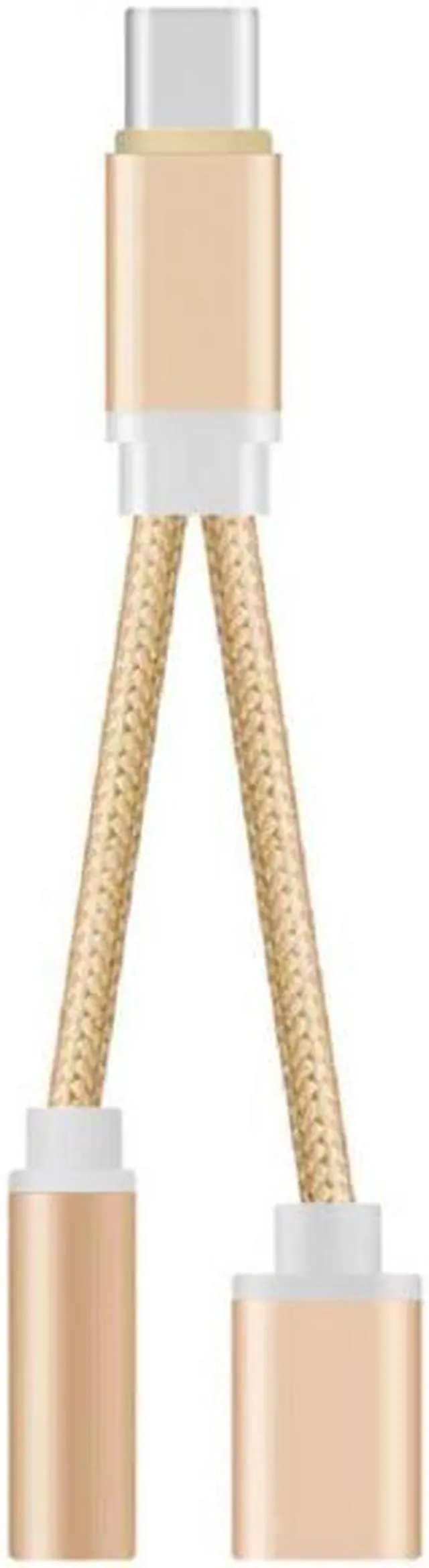 Alt view image 5 of 5 - Earphone Audio Cable Adapter Phone Headset  Conversion Cable 3.5mm Headphone Plug