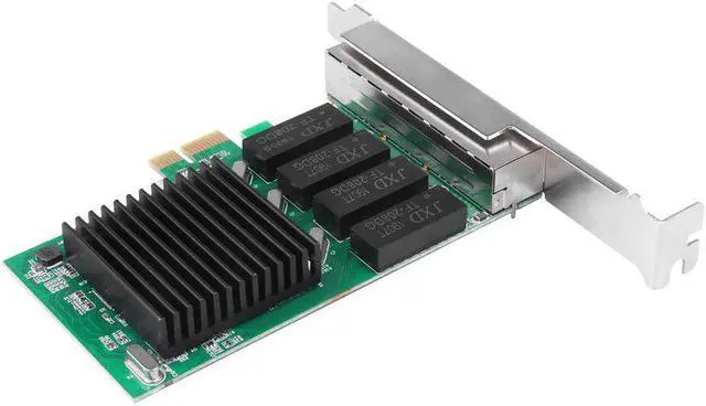 Alt view image 4 of 5 - internet PCI Express Network adapter 4 port gigabit network card 4 RJ45 port PCI-E  with realtek 8111H TXA066