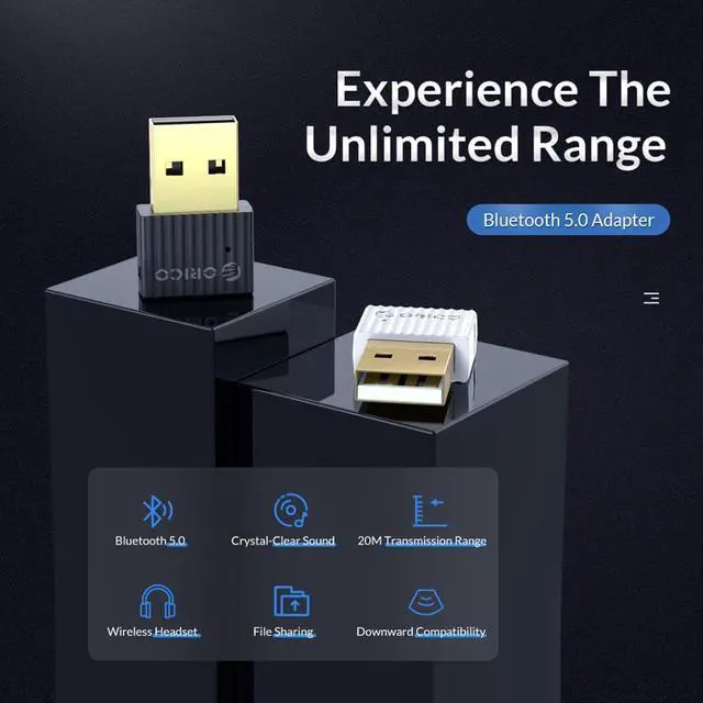 Alt view image 2 of 5 - USB Bluetooth Dongle Adapter 4.0 5.0 for PC Speaker Mouse Laptop Mini Wireless Bluetooth Audio Receiver Transmitter aptx