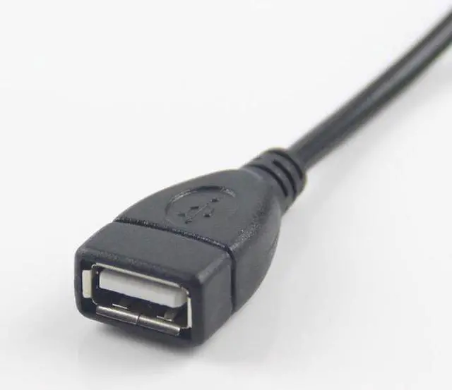 Alt view image 3 of 5 - 100% tested right angle female USB to male Micro USB OTG Cable Adapter for  LG  Android Phone for For flash drive