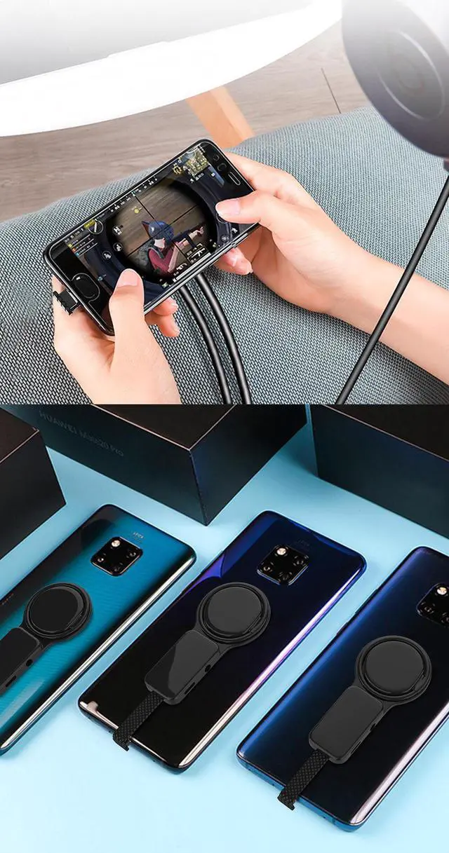 Alt view image 5 of 5 - C To 3.5mm or  C Earphone Headphone Cable Audio Adapter Charging Converter for   Mate 10 Pro Android Phone