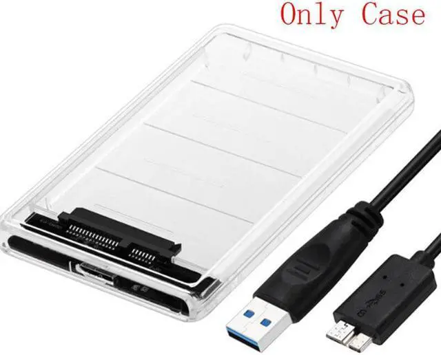 Alt view image 4 of 5 - 2.5" Hard Drive Enclosure SATA USB 3.0 HDD Hard Drive External Enclosure SSD Disk Box Case With LED For Win 2000/xp/7/8/10