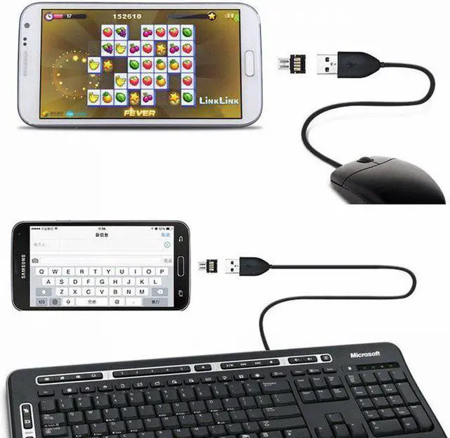 Alt view image 5 of 5 - USB Type C Adapter USB OTG Connector Mini OTG Adapter for   Smart Phone USB Flash Drive Cable Adaptador