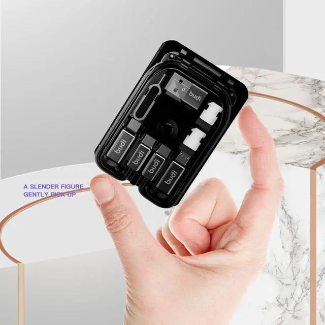 Alt view image 3 of 5 - Universal LED Light USB Type C Portable  Cable Adapter Card H3CA