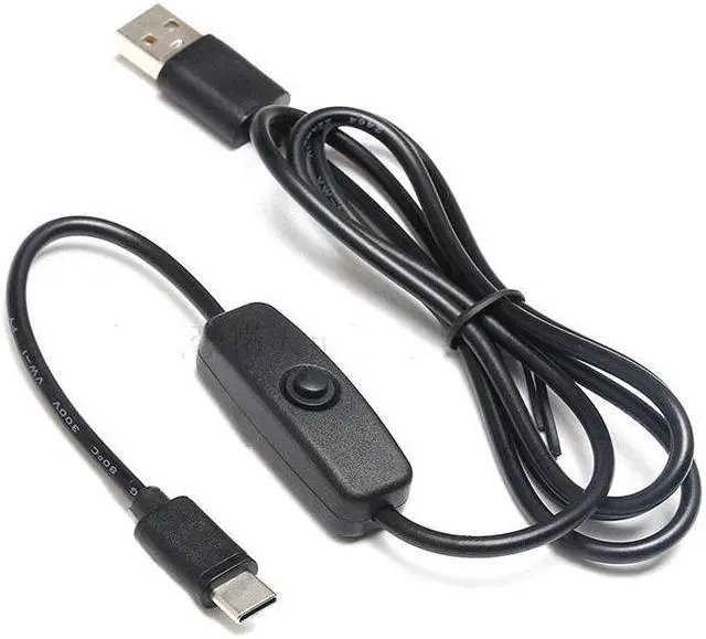 Alt view image 5 of 5 - 3A USB Type C Cable for  S10 S9 S8  P30 Pro Fast Charge Type-C Phone Charging Wire USB C Cable With ON OFF Switch