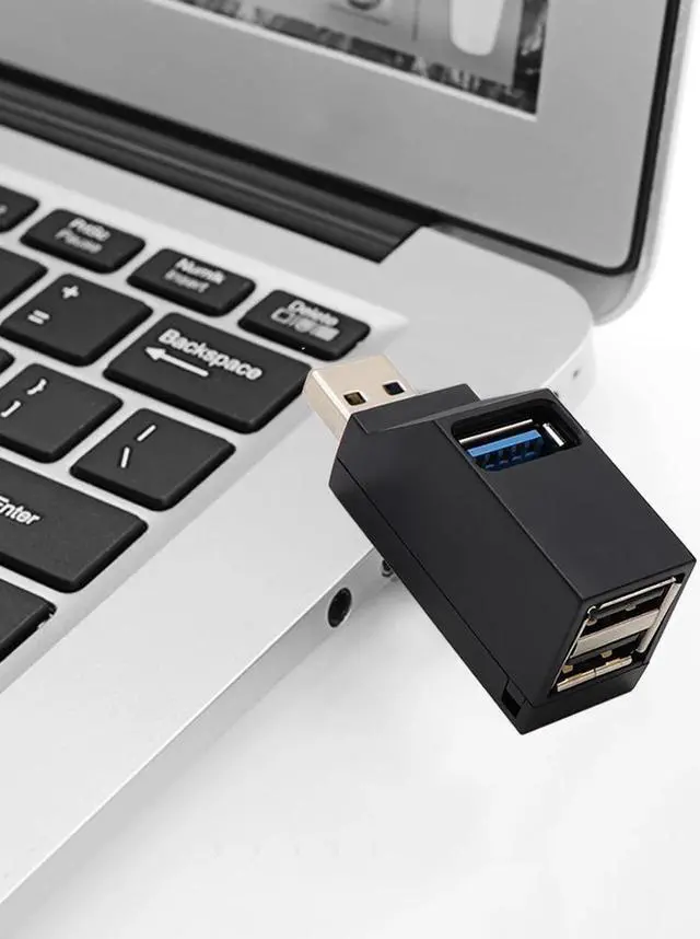 Main image of High Speed 3 Ports USB 3.0 Splitter Hub  Transfer Splitter Box Adapter For PC Laptop