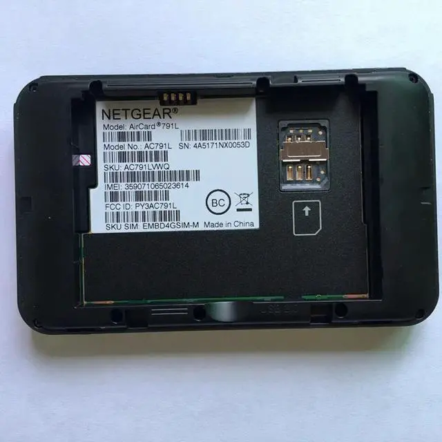 Alt view image 4 of 5 - ac791L 4g modem router with sim card hotspot 4g wifi wi-fi pocket dongle aircard 791L 791 pocket wifi 4g