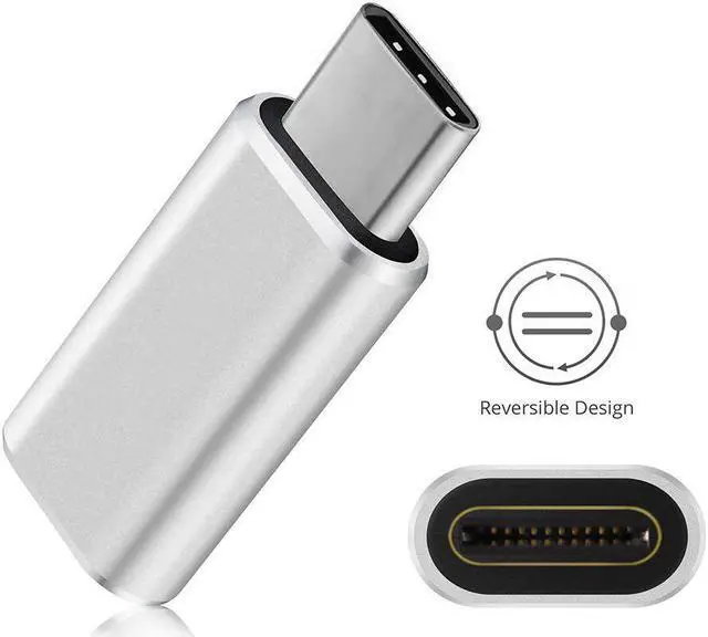 Alt view image 3 of 5 - Type C Male to Micro  Female Adapter for  ZenFone 4 Pro ZS551KL / Zenfone 4 ZE554KL -C to V8 Cable Converter