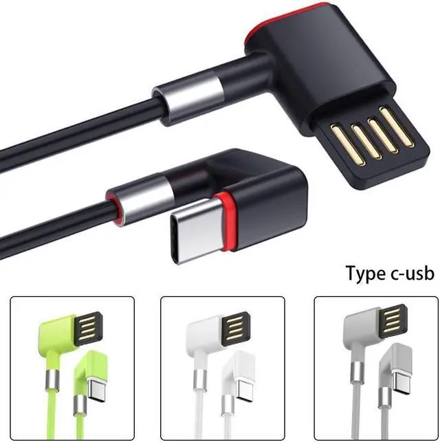 Alt view image 2 of 5 - 1Pc U-Shape Mole Phone  Cable Micro USB / Type-c  Transfer Cable Cable Charging mi8 2A  Fast S8 S9 For Sams K9D6