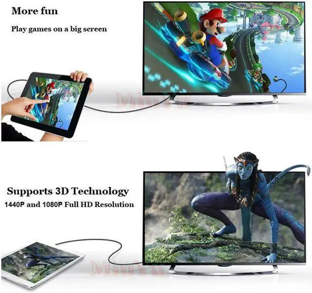 Alt view image 4 of 4 - 5m Micro  Cable for Onda V10 Pro, V10 Plus, V80 SE  Cable - Type D for Onda oBook 10 11 12, oBook10 SE, V80 Plus, V820w