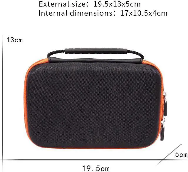 Alt view image 5 of 5 - Digital Bag for Nintendo new 3DS XL/ LL Storage Case EVA Protector Hard Disk SSD Power Bank Travel Protecting Carry Bag