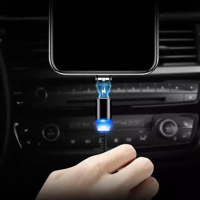 Alt view image 3 of 5 - Magnetic Cable plug Type C Micro USB C 8 pin Plugs Fast Charging Adapter Phone Microusb Type-C Magnet Charger Plug Line