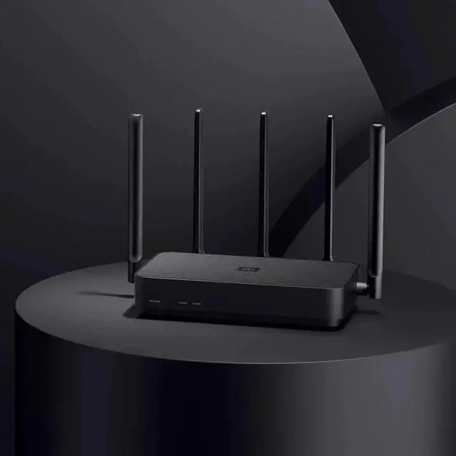 Alt view image 3 of 5 - Router 4 Pro Router Gigabit 2.4G 5.0GHz Dual-Band 2033Mbps Wireless Router 128MB With 5 High Gain Antennas Wider