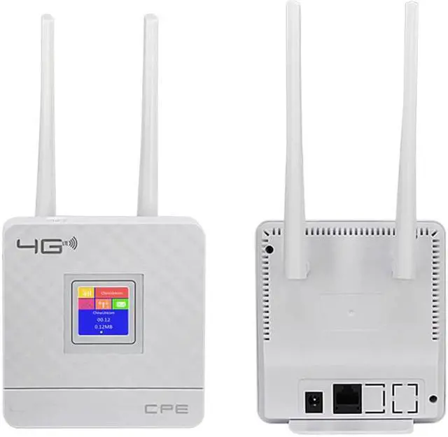 Alt view image 2 of 5 - CPE903 Home 3G 4G 2 External Antennas WIFI ROUTER  WIFI CPE wireless router with 1 x RJ45 Ports and 1 sim card slot