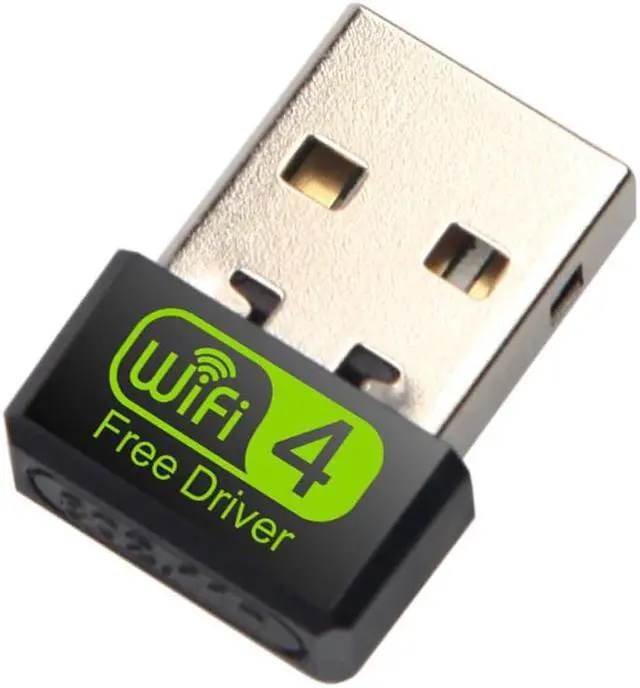 Alt view image 5 of 5 - 150Mbps  Driver USB Wireless Adapter WiFi Receiver Dongle Network Card for Desktop PC Laptop Computer Windows