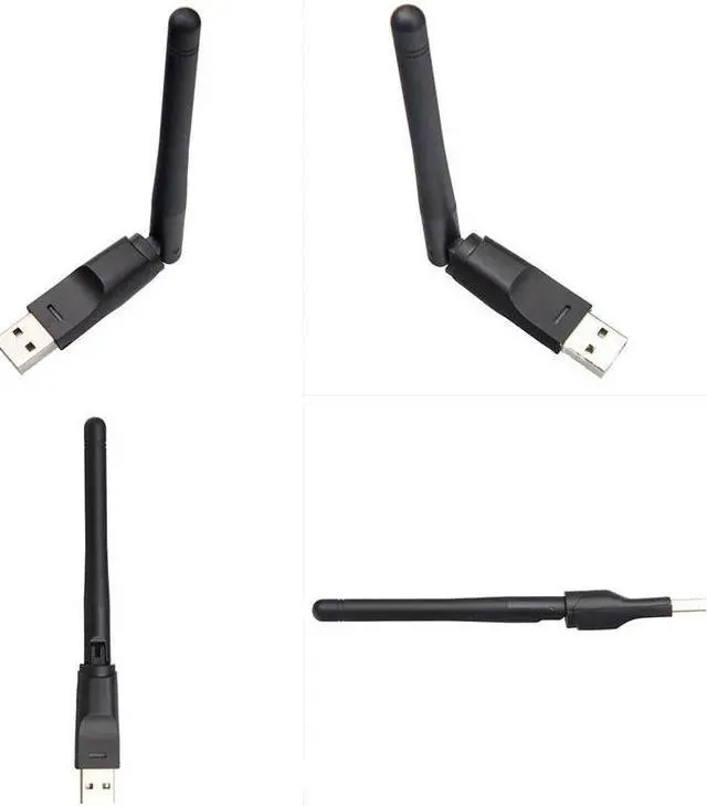 Alt view image 5 of 5 - 1PC New WIFI USB Adapter MT7601 150Mbps USB 2.0 WiFi Wireless Network Card 802.11 B/g/n LAN Adapter With Rotatable Antenna