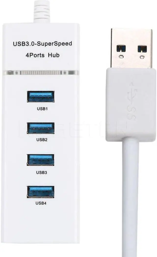 Alt view image 2 of 5 - 2019 New High Speed USB Hub Mini 4 Ports Hub USB 3.0 USB Splitter Adapter Cable For PC Laptop Computer Accessories